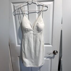 LULUs white mini dress